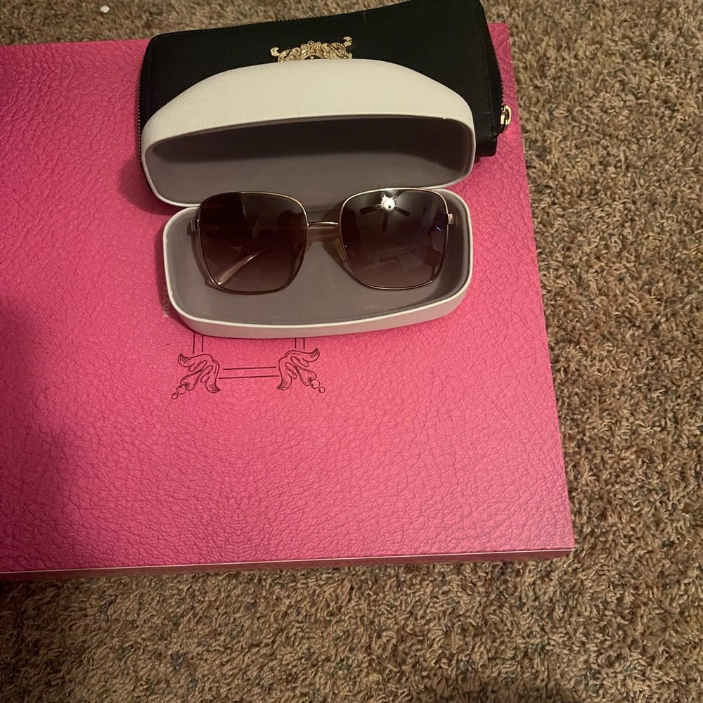 Michael Kors Sunglasses..black and light pink